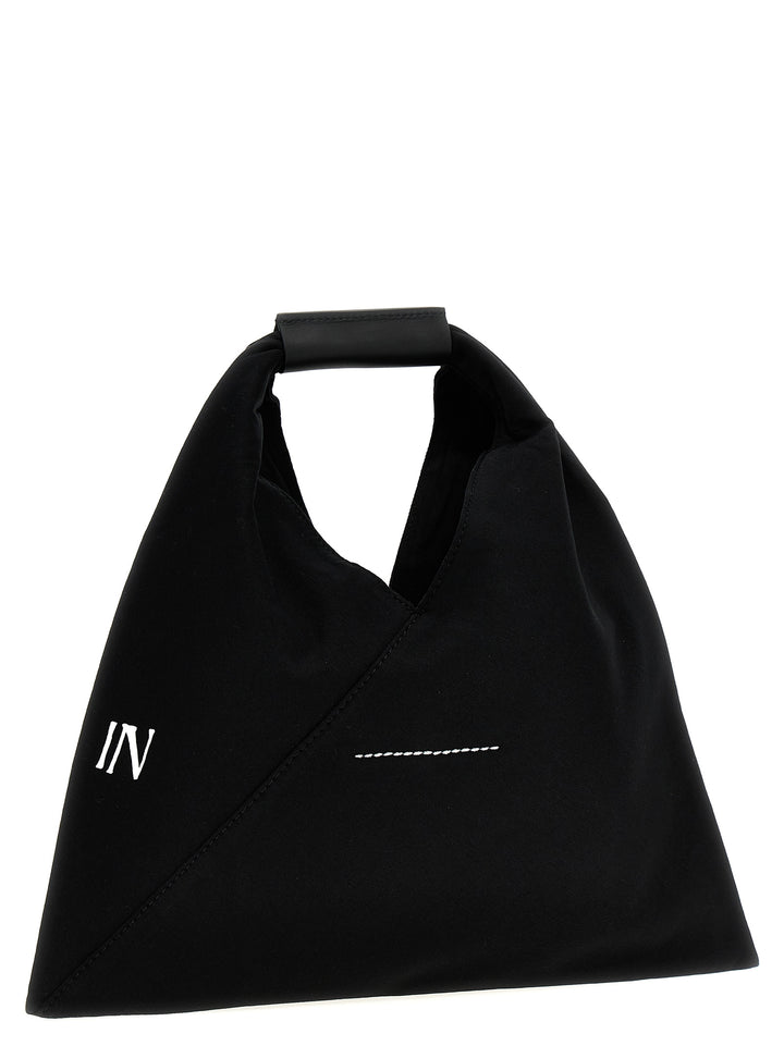 Mm6 Maison Margiela Mini Japanese Hand Bags - White/Black | 346a62860c58779fb15fdfeb41abd183987c2520