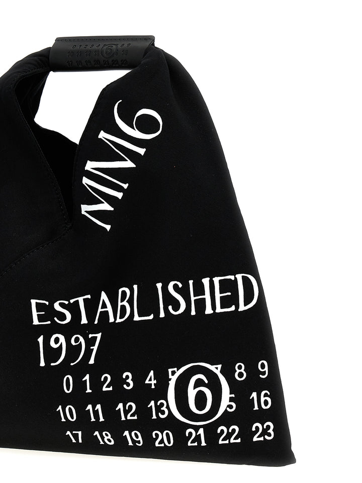 Mm6 Maison Margiela Mini Japanese Hand Bags - White/Black | 8210fdf6b77c5bdca4926ecffc275761a2af9aeb