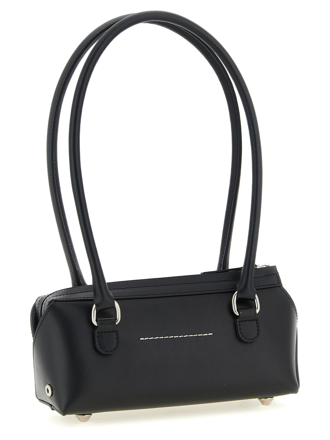 Mm6 Maison Margiela Bauletto Shoulder Bags - Black | e1ae253e1cc3fe3f9352e98f88fad04ded1e30a0