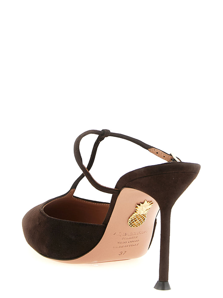 Aquazzura Sorbonne Pumps - Brown | 2d97718ce56fd958667aec07bd8e39bc4d8e9920