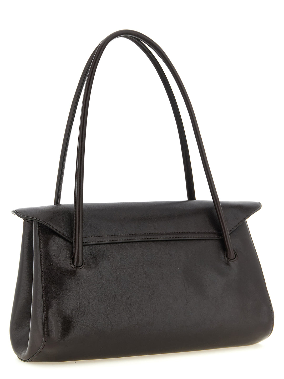 Marni E/W Leather Shoulder Bag Shoulder Bags - Brown | 92dac6dcd57094f9ce5b8e7b1bf9744d7c35b35f