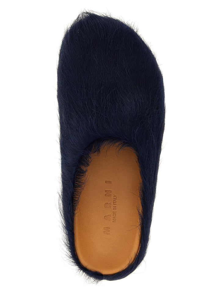 Marni Fussbett Flat shoes - Blue | 88282576f154143eb4aef026192da10382e82199