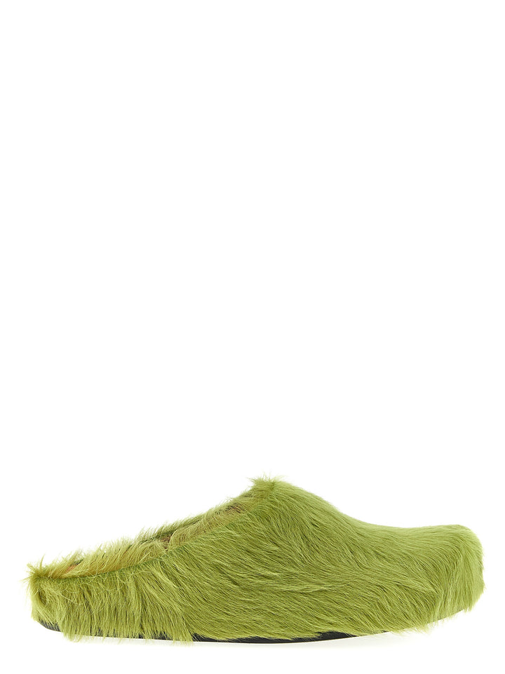 Marni Fussbett Flat shoes - Green | 99593575367187b5b07fdd01f5d6eb2bf19bdc9a