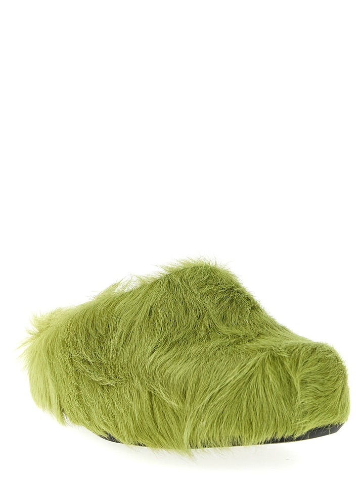 Marni Fussbett Flat shoes - Green | 0607767775ecb9adcd39626cc03738bafbcf3d0a