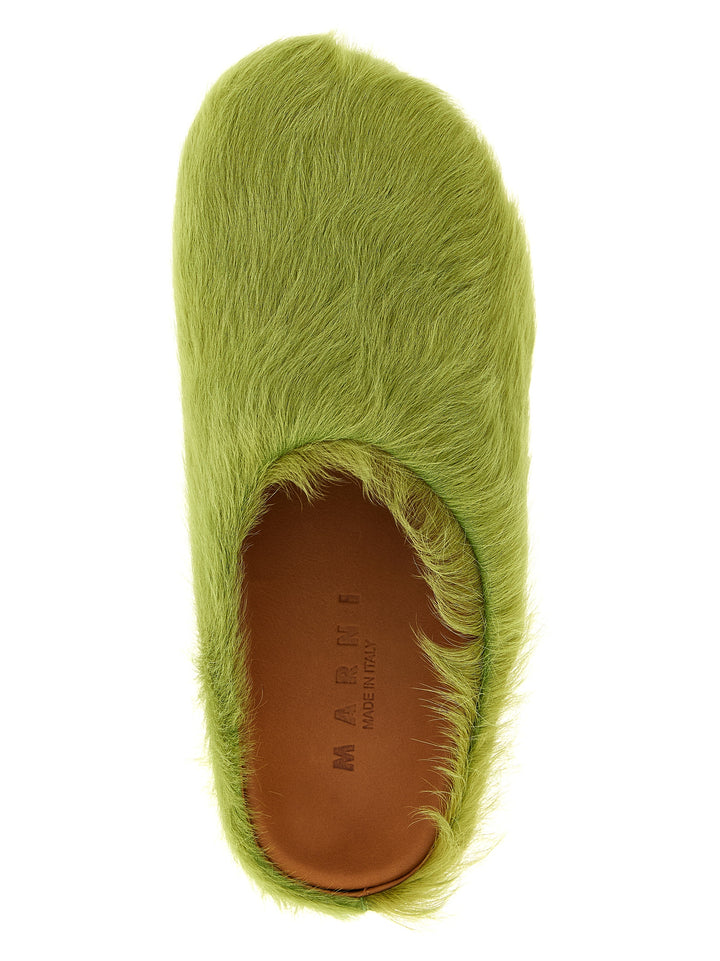 Marni Fussbett Flat shoes - Green | 37d42862be6f29154b88382fc18fd1cb1ea851b1