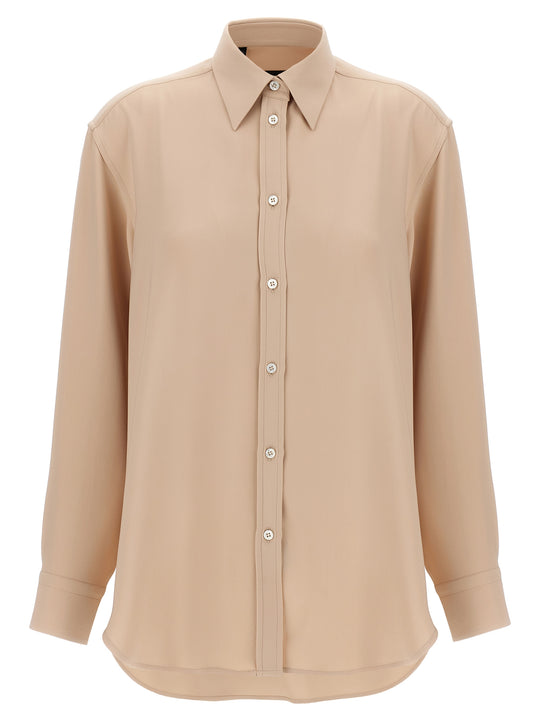 Cady Silk Shirt Shirt And Blouse Pink