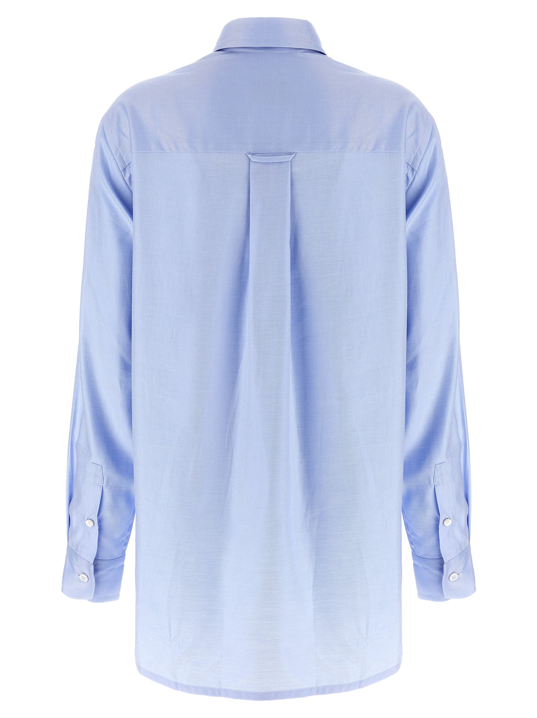 Brioni Sea Island Cotton Shirt Shirt and Blouse - Light Blue | ca5bf1f253281f419a8b1d5f714709f892751aad