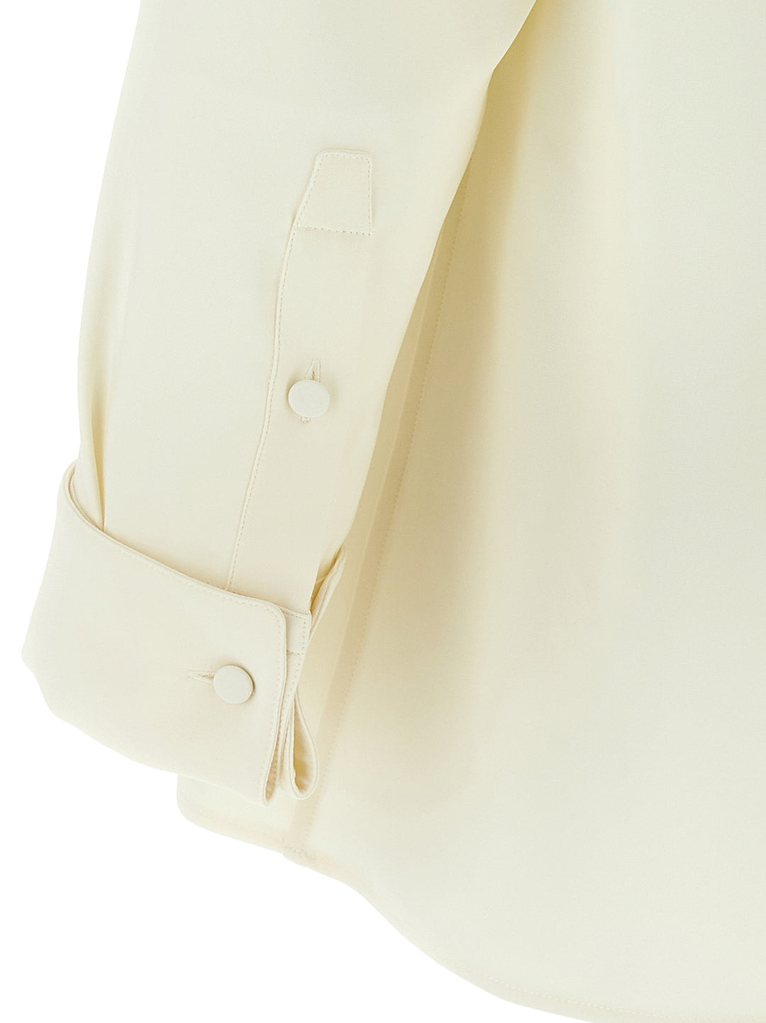 Brioni Pleated Plastron Shirt Shirt and Blouse - White | 5b9d71739351ae443c048f279549a8b8f7d7c1de