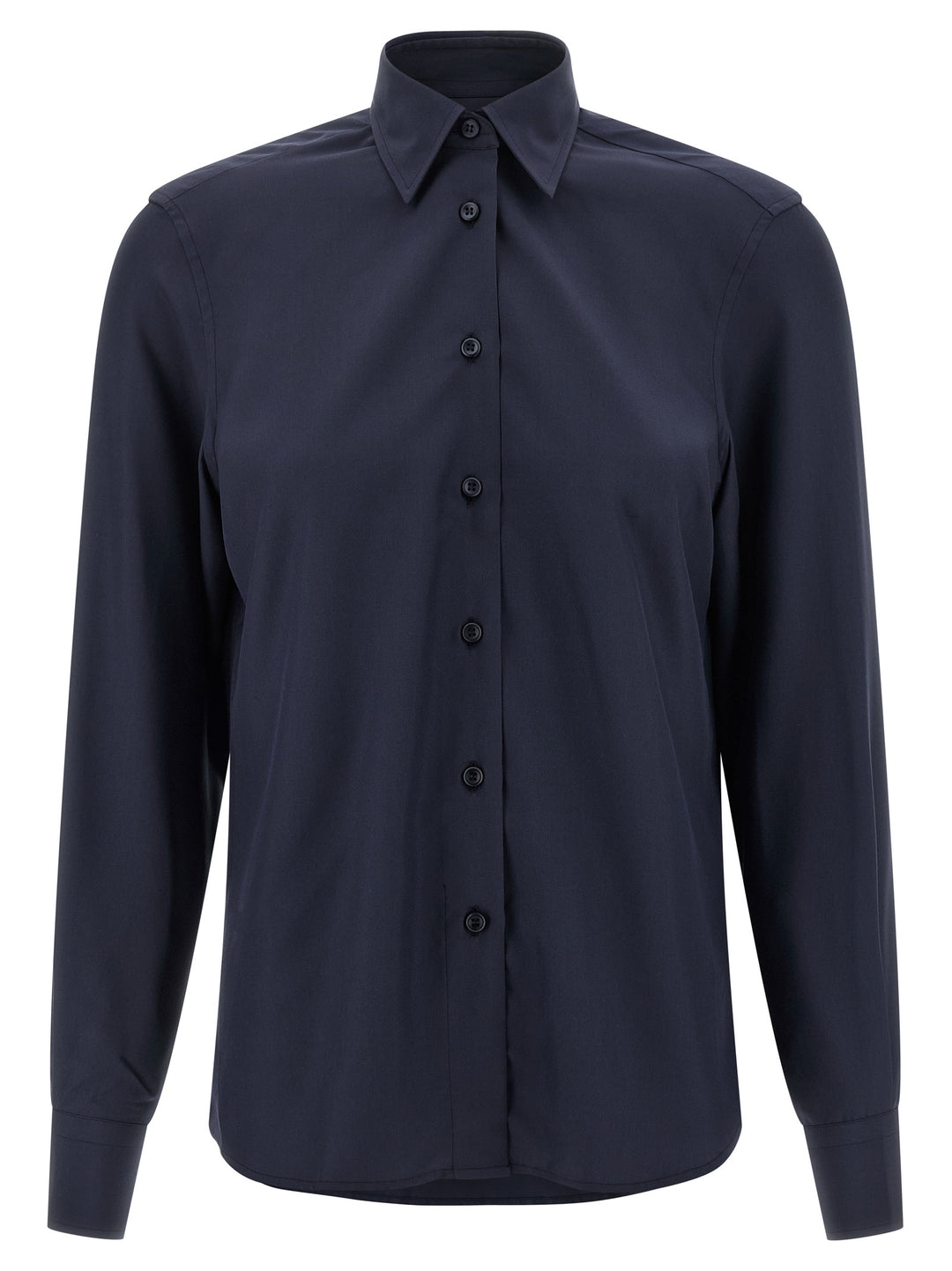 Brioni Silk Shirt Shirt and Blouse - Blue | 5e4407bd1bdc57ed81aebc2f12dfa478f58cfbd5