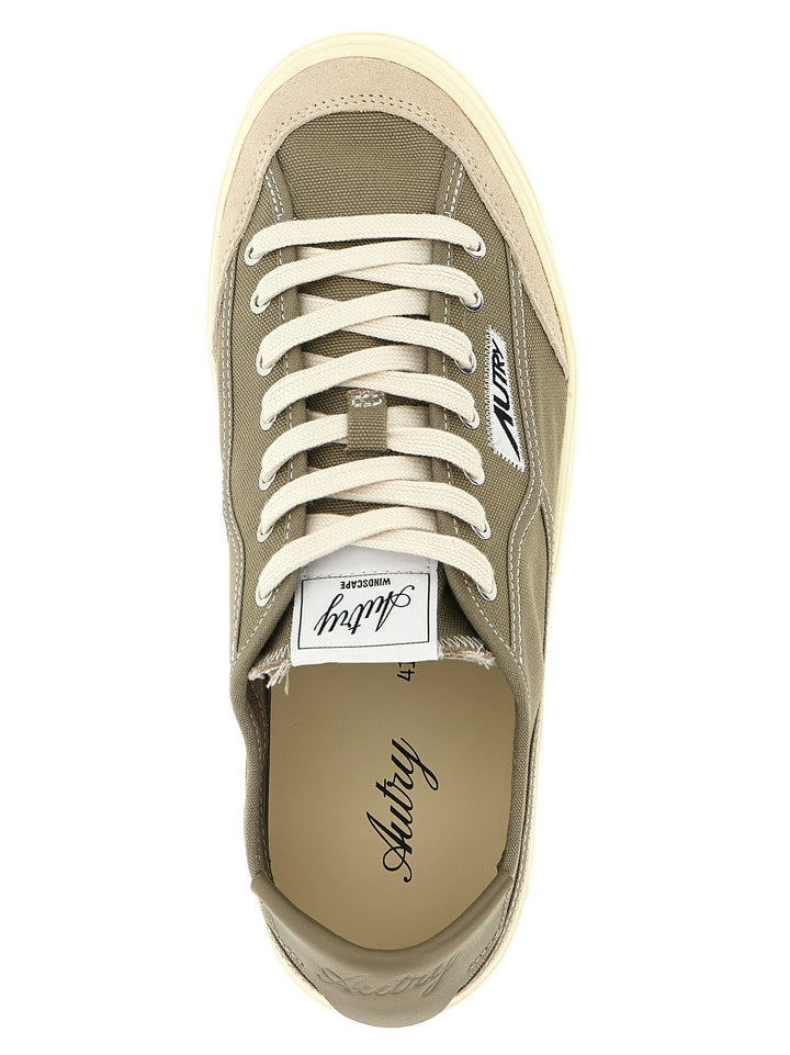 Autry Windscape Low Sneakers - Green | 2b9acad675308a1b293569086c4f0025178897fe
