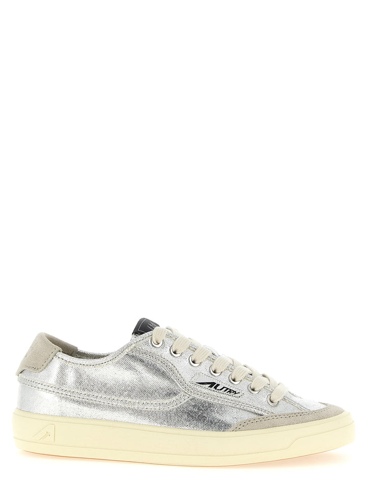 Autry Windscape Low Sneakers - Silver | 4ab70c14beb202da67ea2f45d3279ebef039ae86