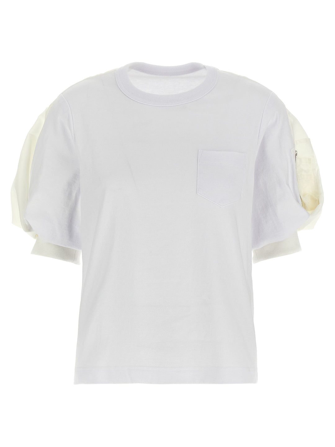 Sacai Balloon T-shirt - White | f097e893642fb623193c69748a5ae2d87f896e39