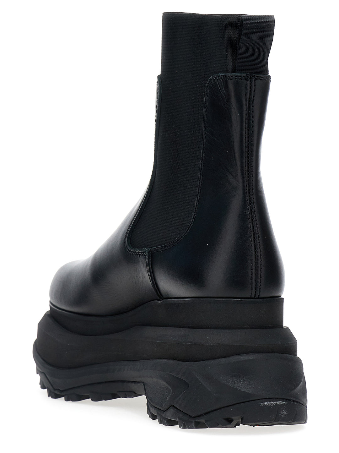 Sacai Chelsea Leather Ankle Boots Boots and Ankle Boots - Black | de91b6be96d9124d044af401e1e4241da0918d6a