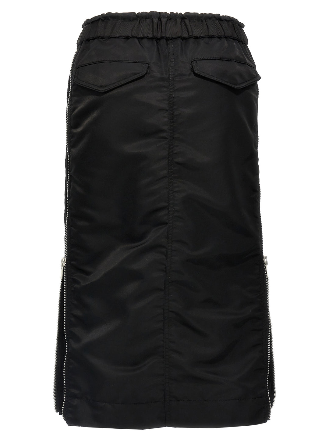 Sacai Pleated Insert Skirt Skirts - Black | a787350c327d92a21413e90dabd62ae14c1df829