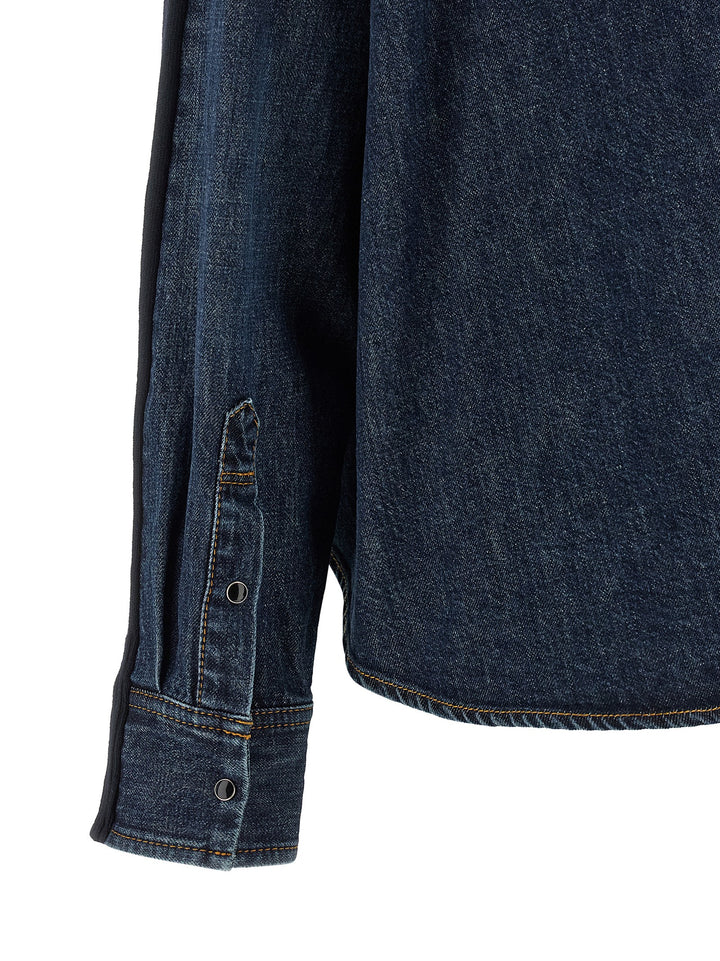 Sacai Shirt Cardigan Sweaters and Cardigans - Blue | 2a893e82087ef80542dc2ea513ba24ee94a6440f