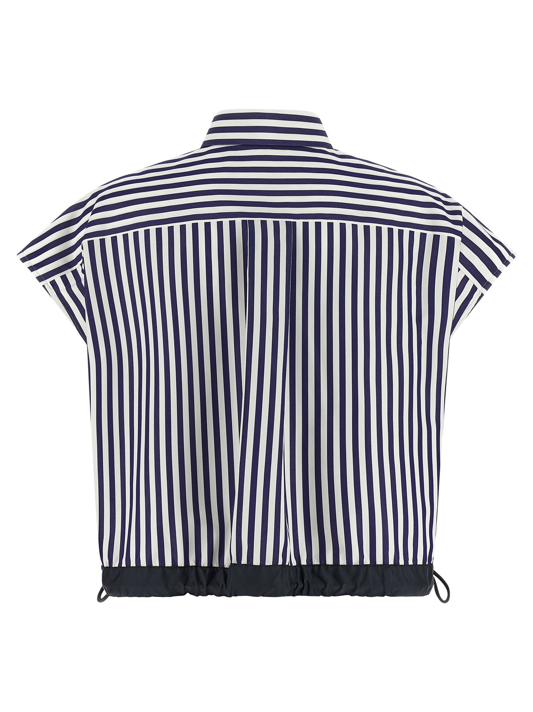 Sacai Cropped Shirt Shirt and Blouse - Blue | 0db061163cdcd297450423ca8b8d7535c09cc556
