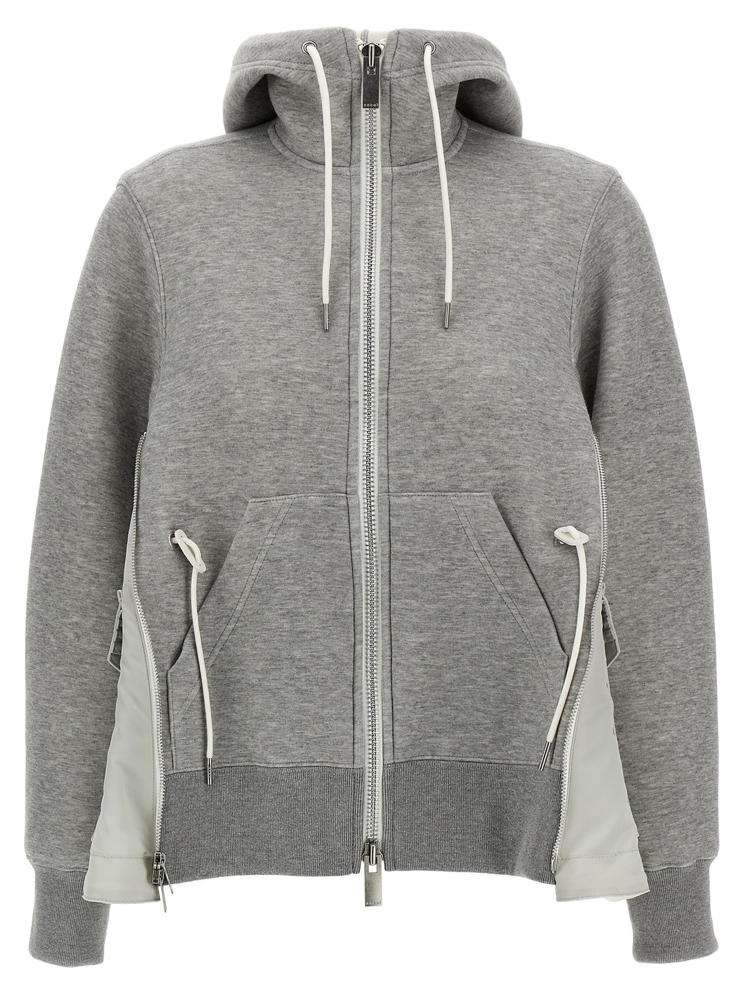 Sacai Sponge Sweatshirt - Gray | d0a1be416dd76f0f7f4903278b31bc03dca43b3d
