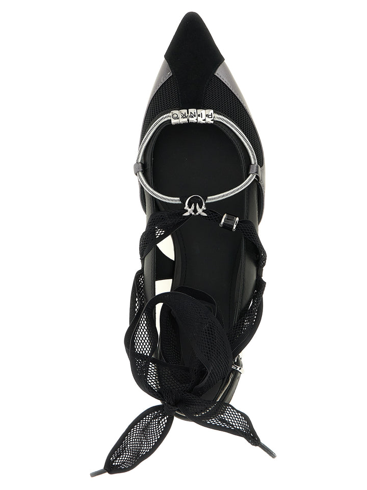 Pinko Gianira 30 Flat shoes - Black | 2bbc165f160812f9255eeccd24865b86c831f976