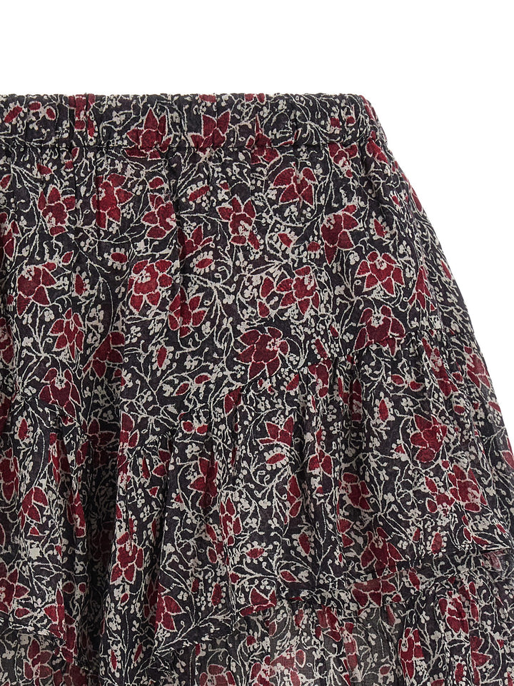 Marant Etoile Jacadia Bermuda and Short - Red | 744a4bf18eba44584f61d18349a5d78bd69d7ad6