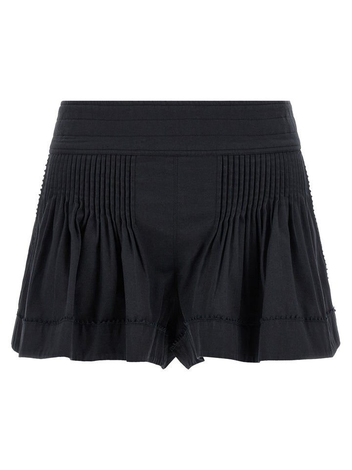 Isabel Marant Cybila Bermuda and Short - Black | da6b2aef265332ebcbfe12e49ae925f5cd27250e