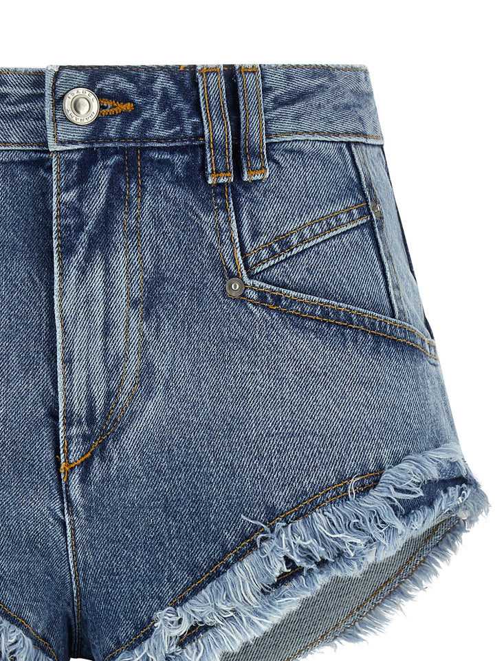 Isabel Marant Eneidala Bermuda and Short - Light Blue | 129766f27568b4435622a99cd560f239e9987cbd