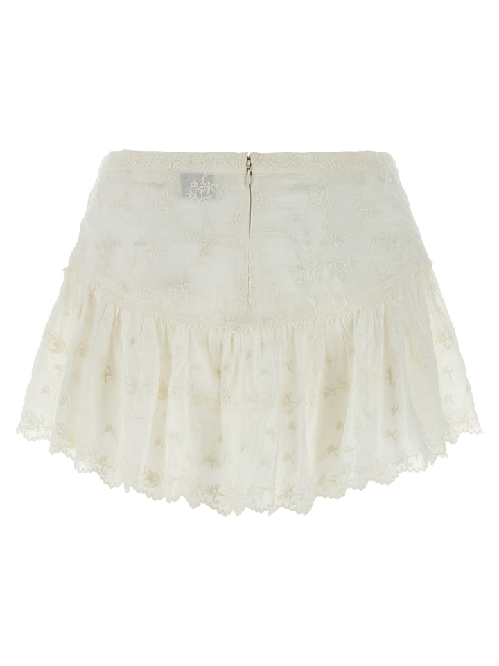Isabel Marant Zoelia Bermuda and Short - White | e422e145251426a6884fd4c9fc1e61ede2587516