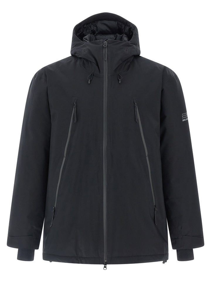 Mm6 Maison Margiela Maison Margiela X Salomon Mm6 Capsule Jacket Puffer Jackets - Black | c3de5939aa3e50556a9f7ae27c7dfcd01f8aba0c