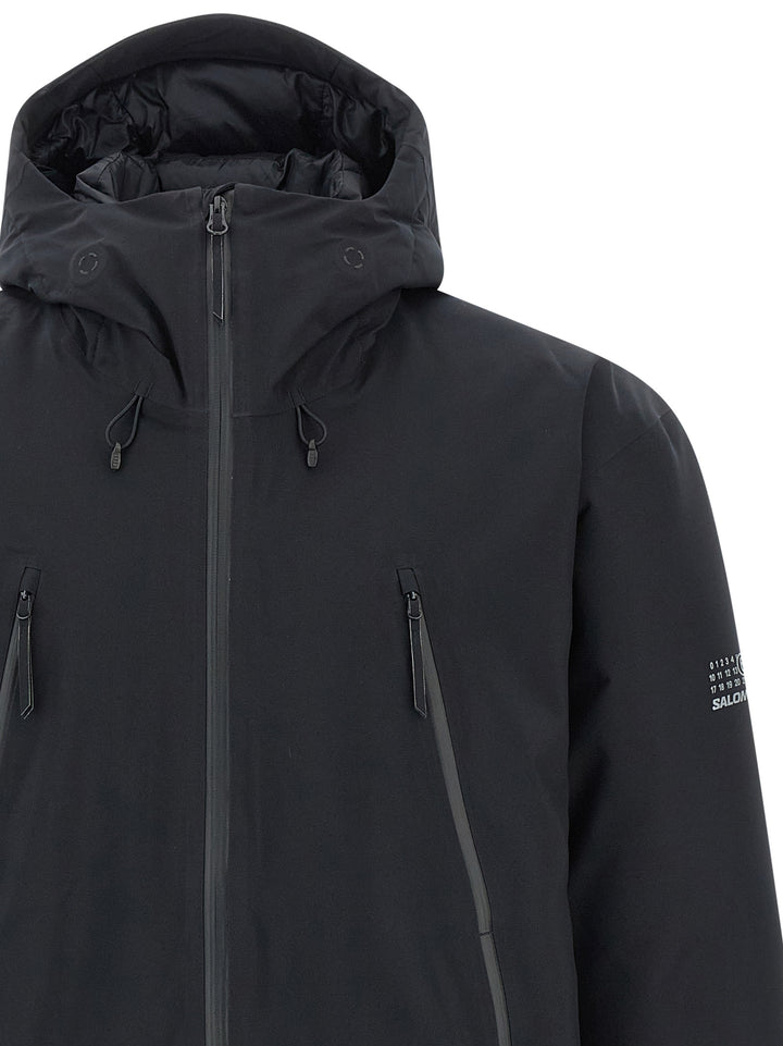 Mm6 Maison Margiela Maison Margiela X Salomon Mm6 Capsule Jacket Puffer Jackets - Black | 0d384e94c50cfc4e99b6da6a6291c6b6ea7163cc