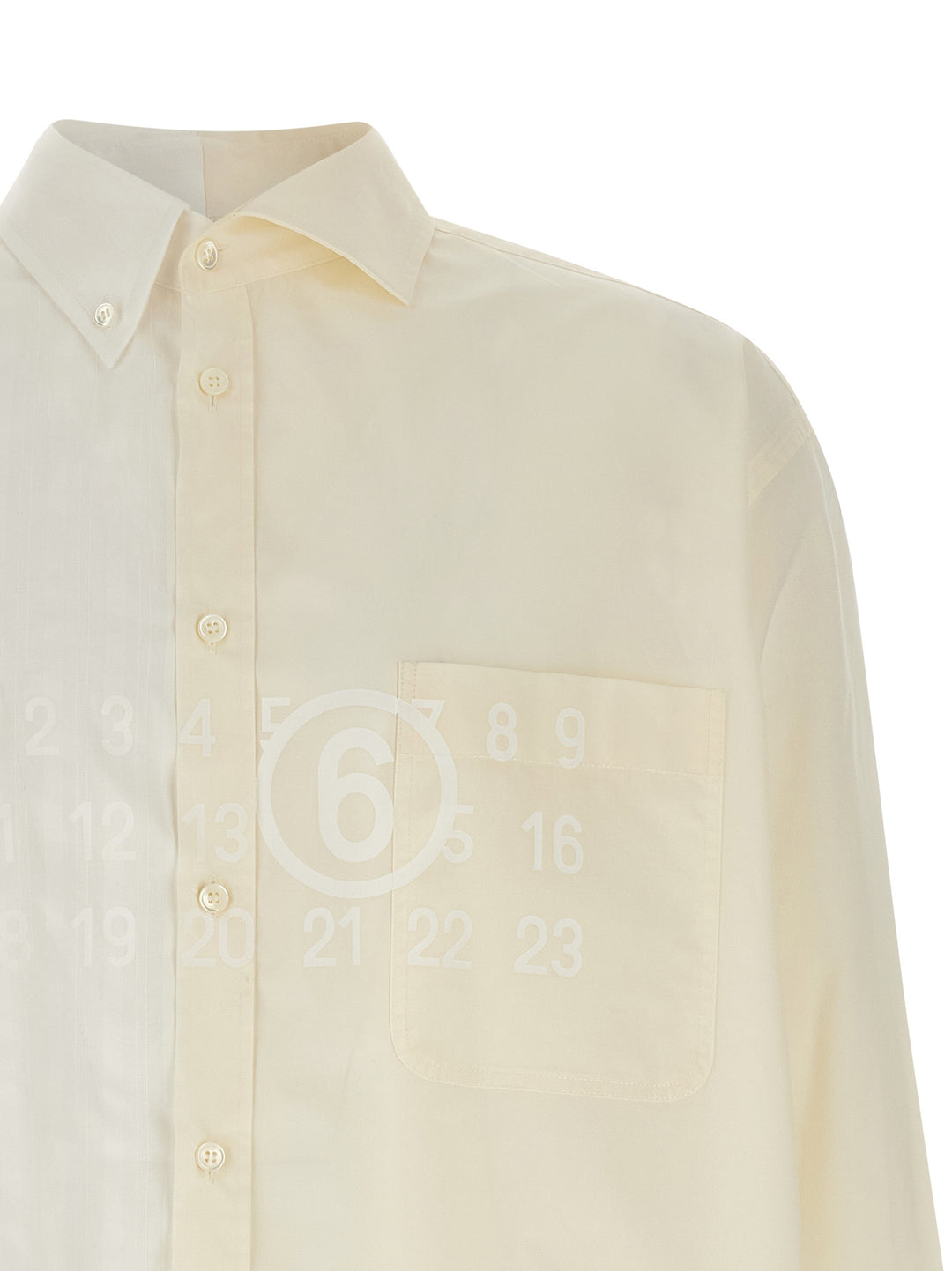 Mm6 Maison Margiela Numeric Signature Mm6 Shirt and Blouse - Multicolor | 3263cc56abaee4b0ef1f023ad738dbffdb10ee71