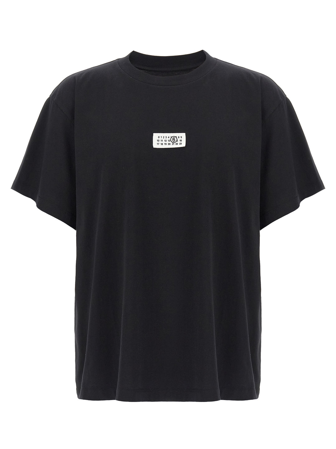 Mm6 Maison Margiela Numeric Signature Mm6 T-shirt - Black | 24dc5d5a095da66c6a35947b4a21a0c4eb5bcc71