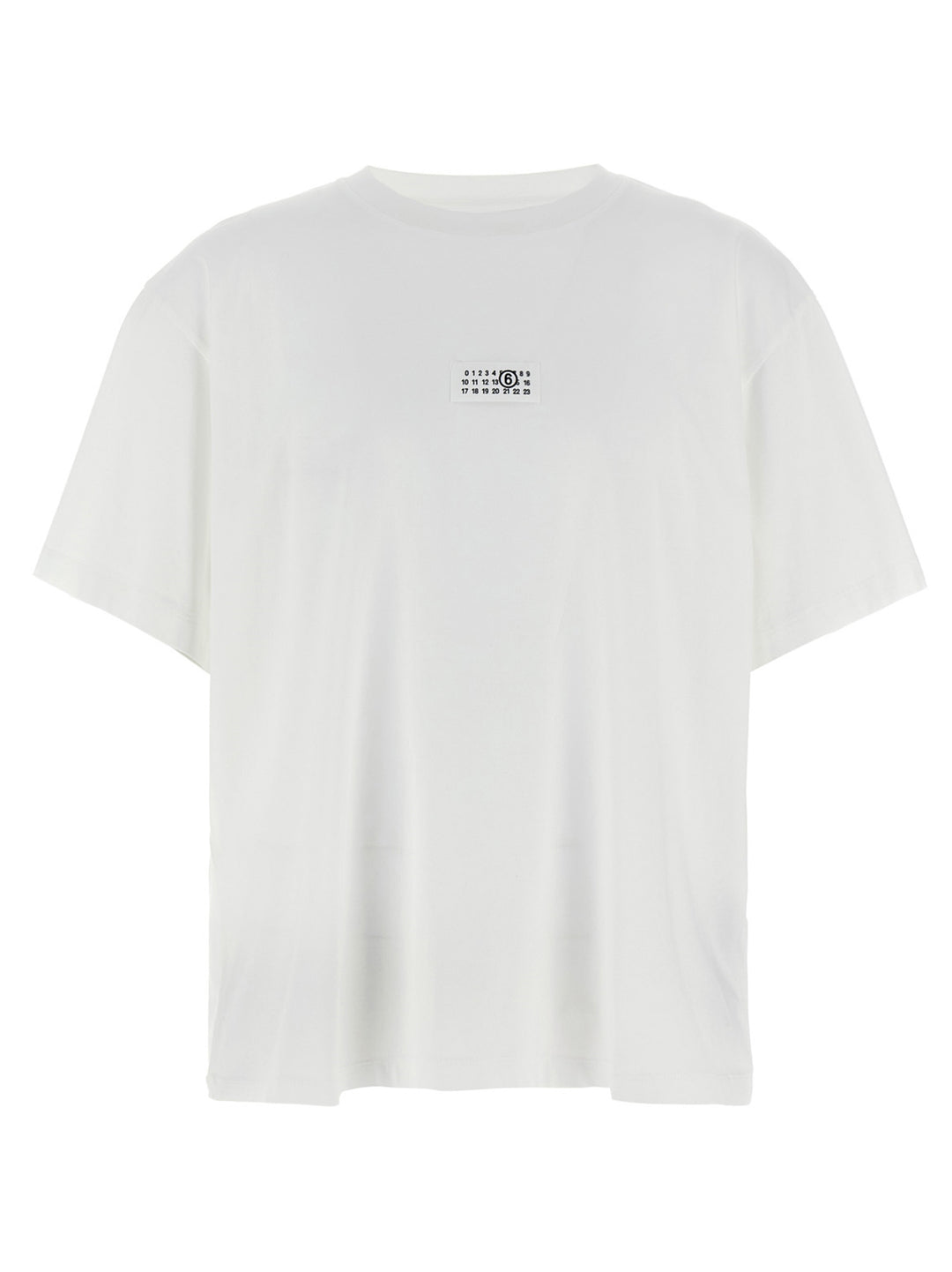 Mm6 Maison Margiela Numeric Signature Mm6 T-shirt - White | c51bddcded571034fd1239019a7e43c6fa1d2474