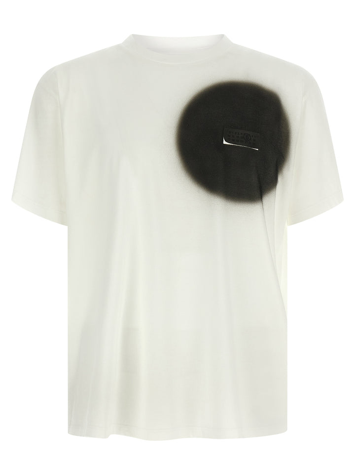 Mm6 Maison Margiela Numeric Signature Mm6 T-shirt - White | c9c18dc866300b6ff03366dfbea5a95d96538db4