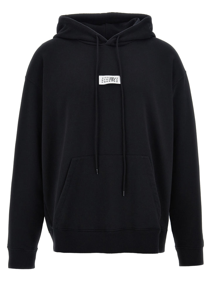 Mm6 Maison Margiela Numeric Signature Mm6 Sweatshirt - Black | 8a33a70edf76994a13d45f0535d16438bc93e840
