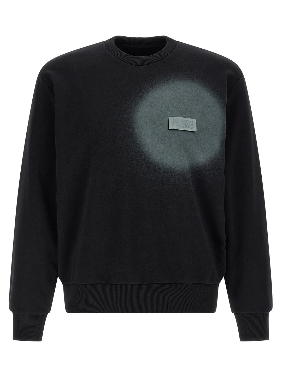 Mm6 Maison Margiela Numeric Signature Mm6 Sweatshirt - Black | b93cfcb0aff54f55230cb4c3aad0c362244976a5