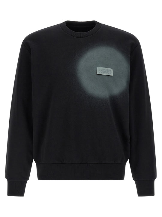Numeric Signature Mm6 Sweatshirt Black