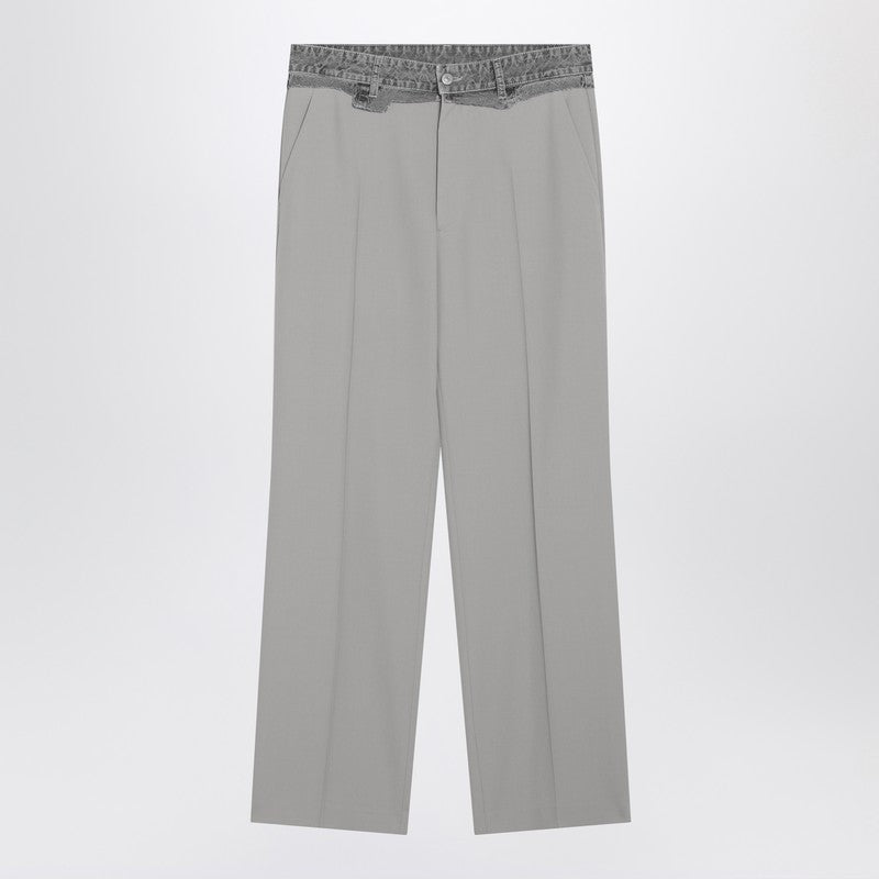 Mm6 Maison Margiela Pants - Grey | 8588c02ccaa88fff598d2f4e844efe71c0fc59a0