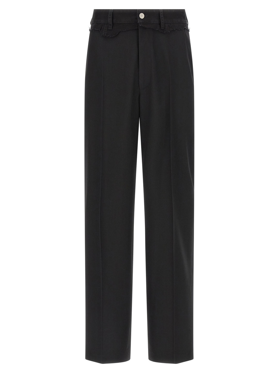 Mm6 Maison Margiela Denim Insert Pants - Black | d6ff63a0a1d724e269969f89e4e9345e314bce9b