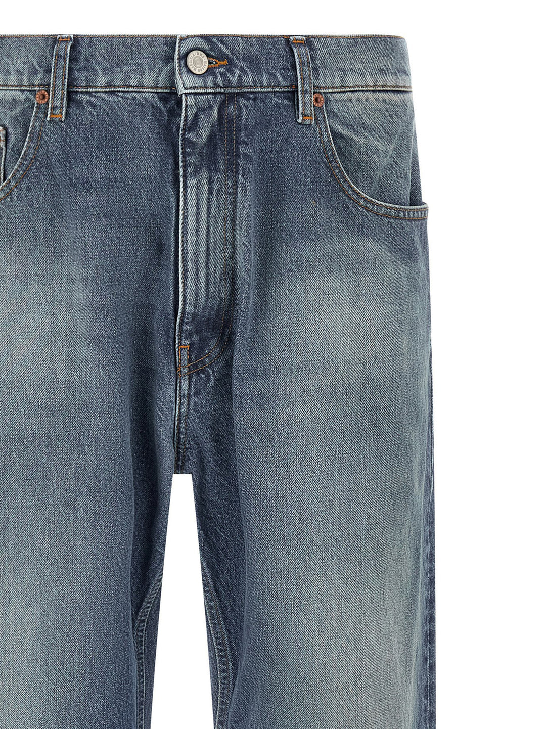 Mm6 Maison Margiela Straight Leg Jeans - Blue | 07c7a7fd7523e887e4d755a4dc7fc6e23a455a05
