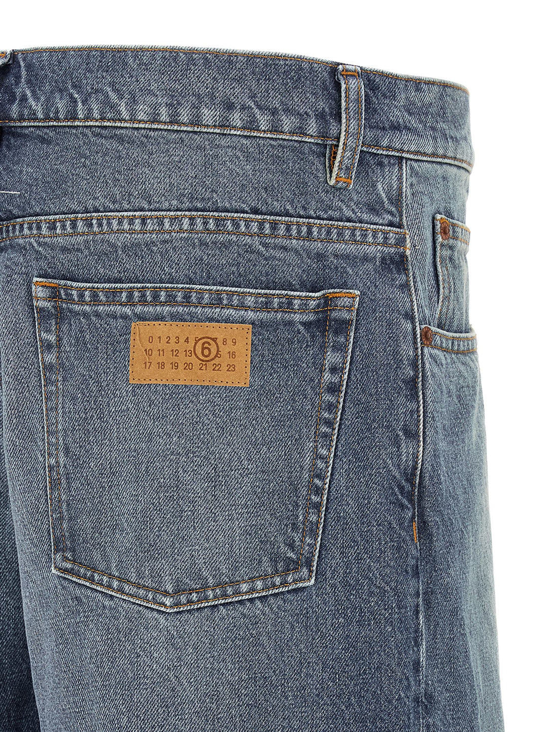 Mm6 Maison Margiela Straight Leg Jeans - Blue | 3fa10c00cda038b7c87a187537407b2d6144484f