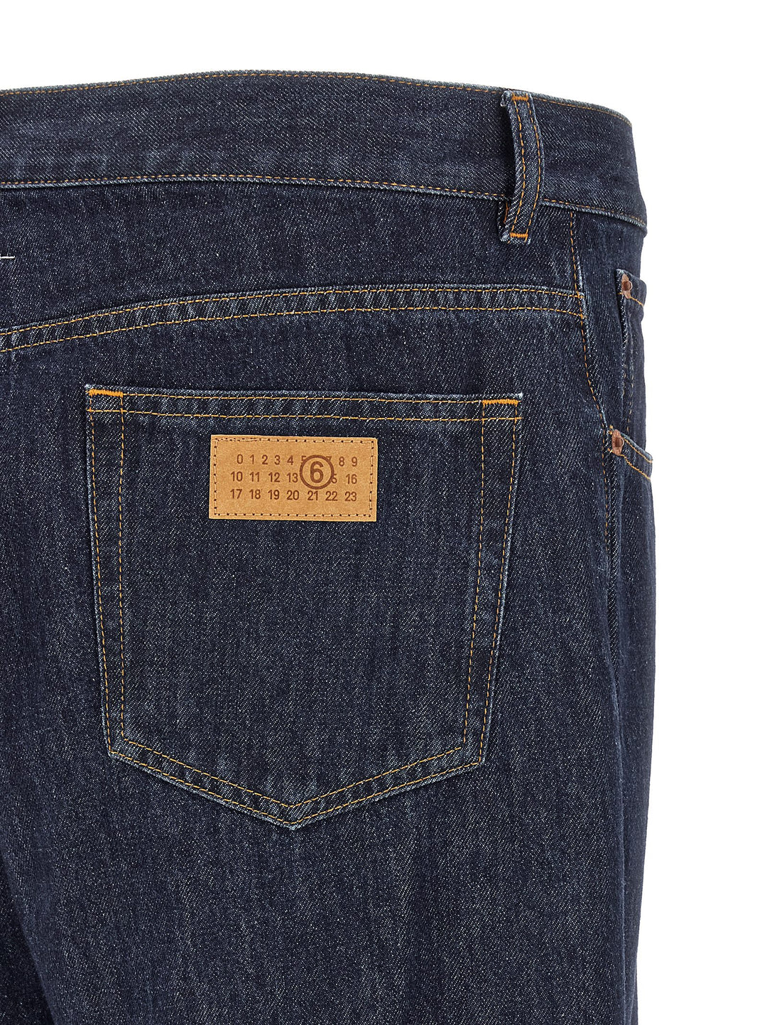 Mm6 Maison Margiela Patchwork Insert Jeans - Blue | 8b719bb91244ed66df99a6b891f2f0f04d3a2e3b