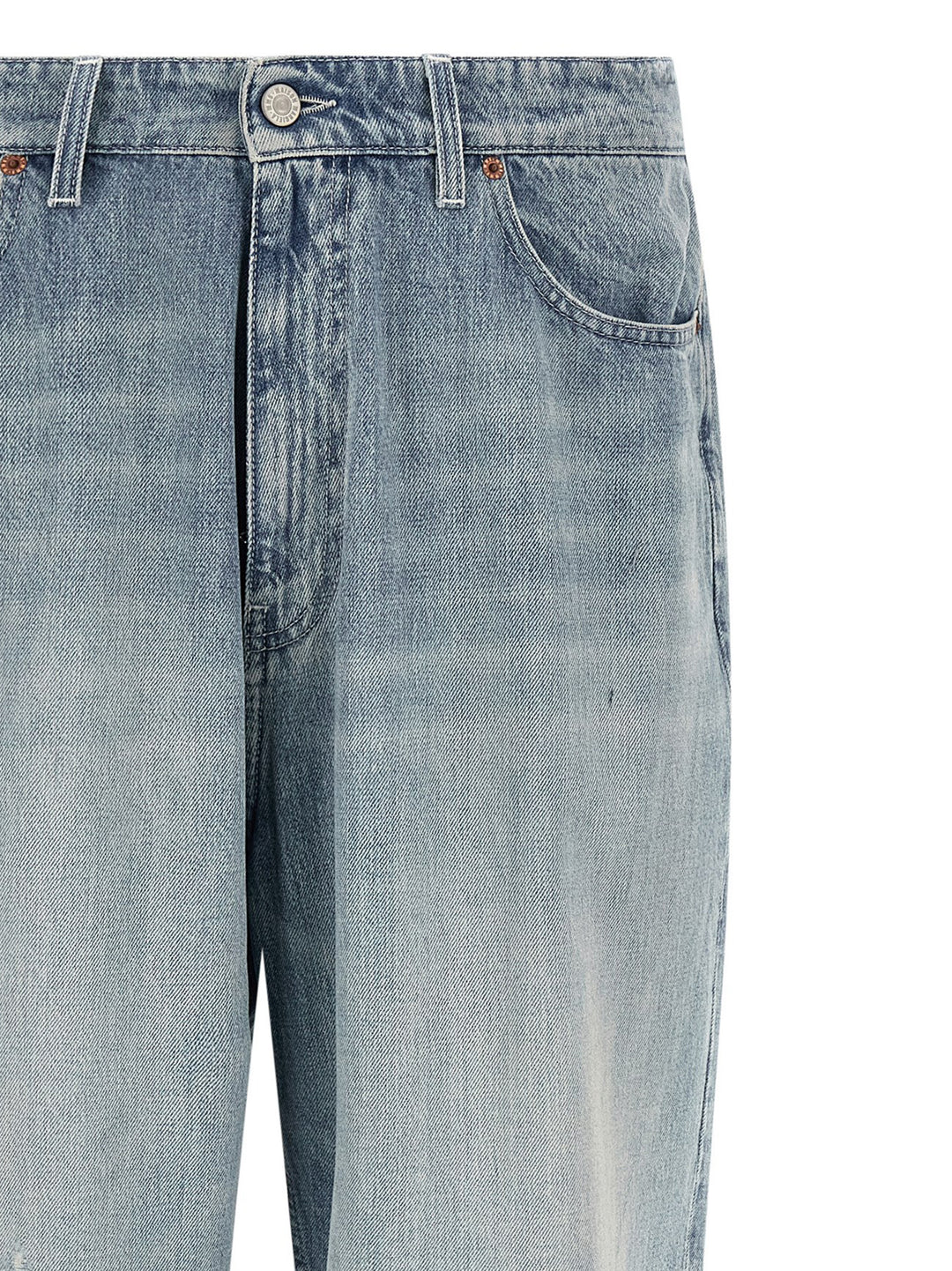 Mm6 Maison Margiela Numeric Signature Mm6 Jeans - Blue | 57a70245e1412694d611f4fc167858ab737edf39
