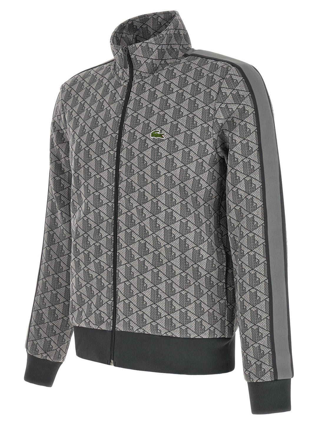 Lacoste Paris Sweatshirt - Gray | 8369750a3269dbeb29a5e13130ff05dd04f7c16a