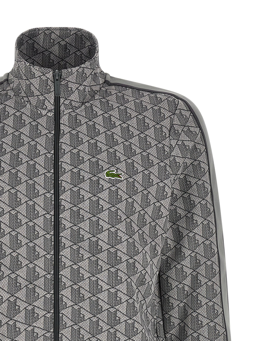 Lacoste Paris Sweatshirt - Gray | 67e813813b271d2e6cc5f6b1e457c49a59a2db58