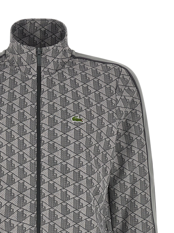 Lacoste Paris Sweatshirt - Gray | 67e813813b271d2e6cc5f6b1e457c49a59a2db58