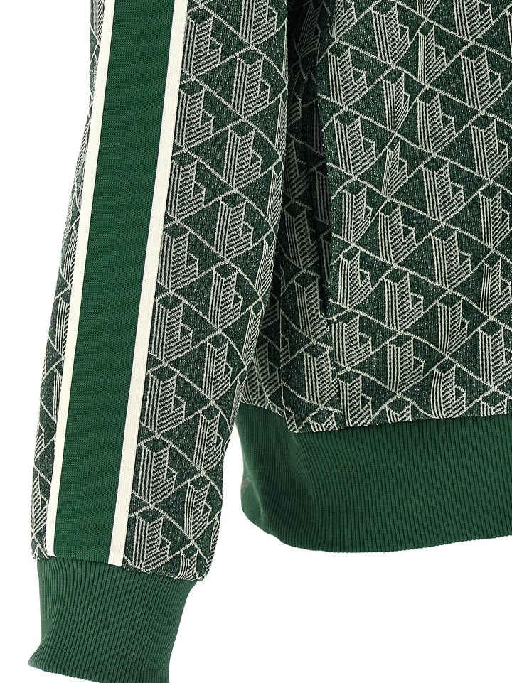 Lacoste Paris Sweatshirt - Green | 1f047a818d7a5ee889b498a4a9368778d00b9da7