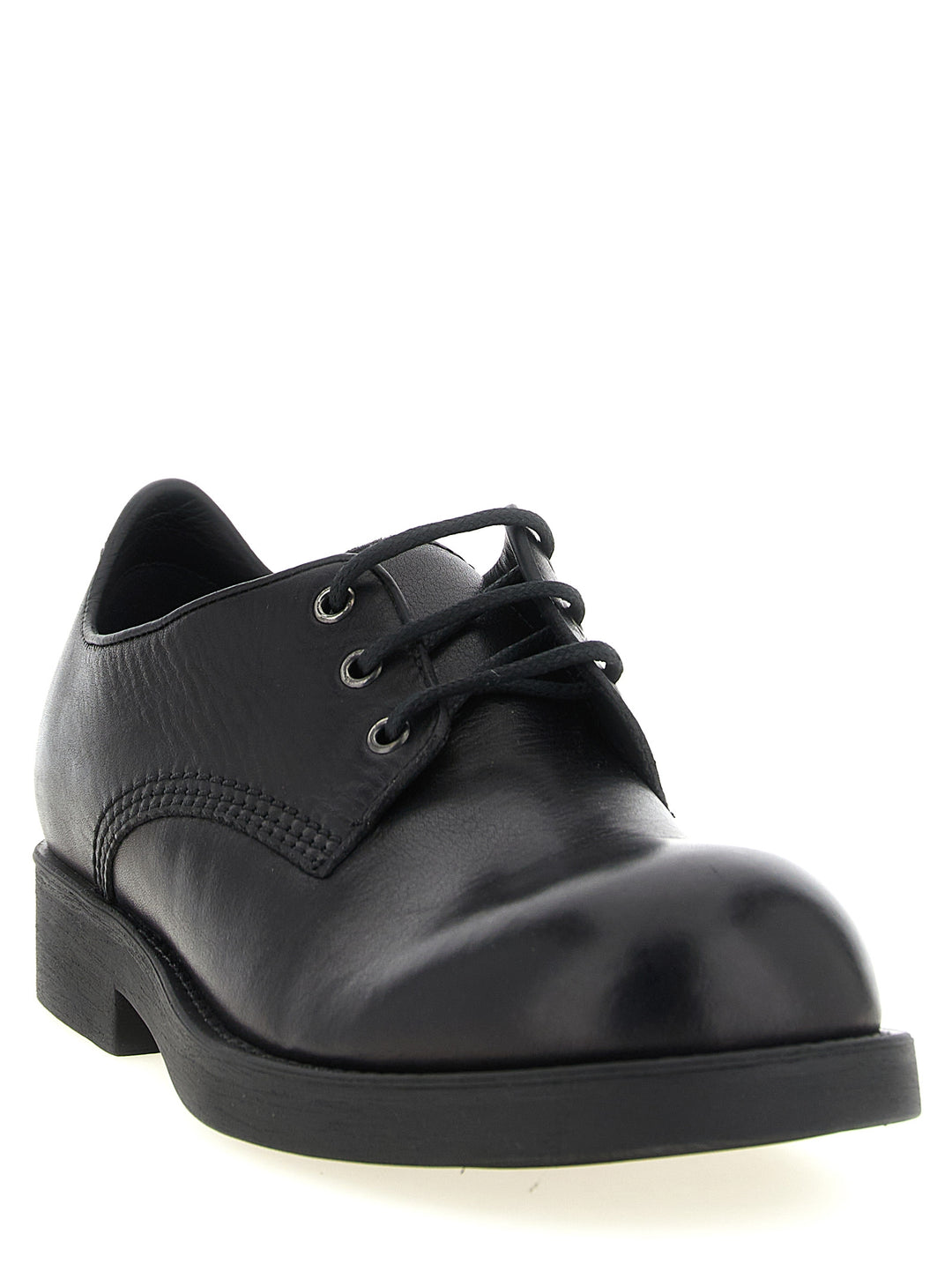 Mm6 Maison Margiela Biker Lace Up Shoes - Black | 2182ee57e10bca6c35f95b8c64d3d2d3c462a907