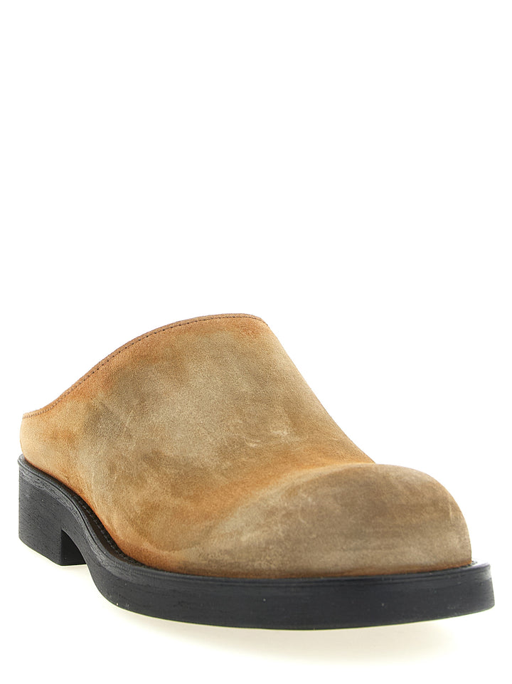 Mm6 Maison Margiela Biker Flat shoes - Beige | 9326bb476afbdb5fde161bf6484b30adec6c7fad