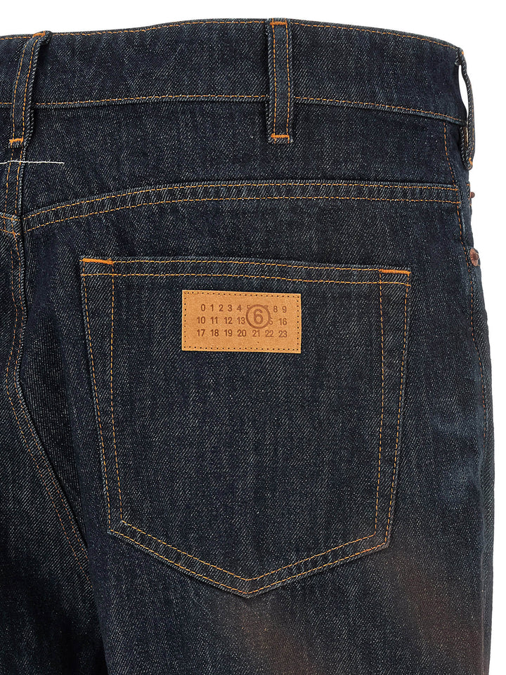 Mm6 Maison Margiela 5-Pocket Jeans - Blue | ba8f93c7cdf091e1ba15d89d45210ca9fb4cb0d4