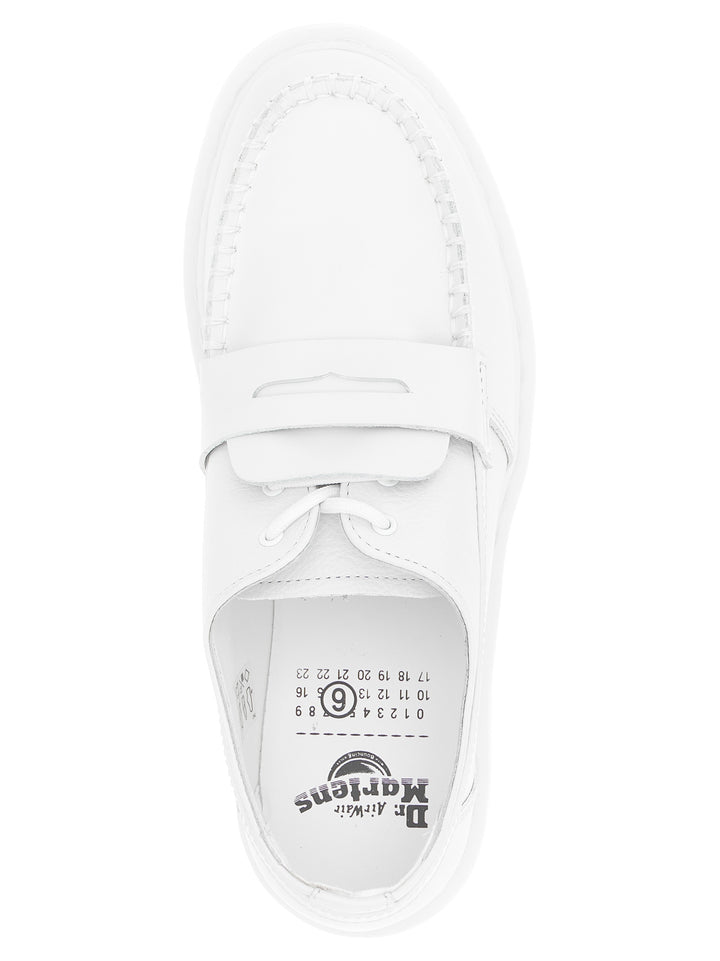 Mm6 Maison Margiela 1461 Penton Mm6 Lace Up Shoes - White | 2455b5096d87baeeadb548b3cd9c241ed5380585