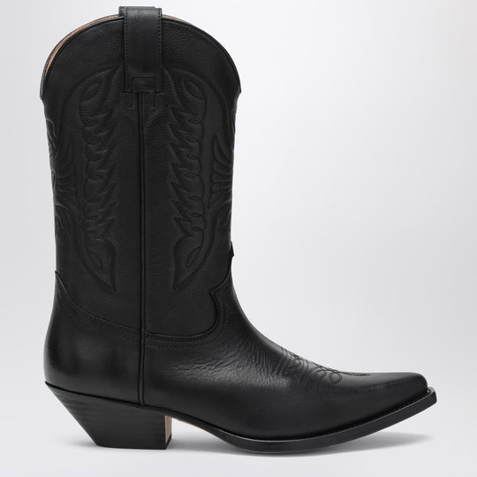 Black Florence Cowboy Boots